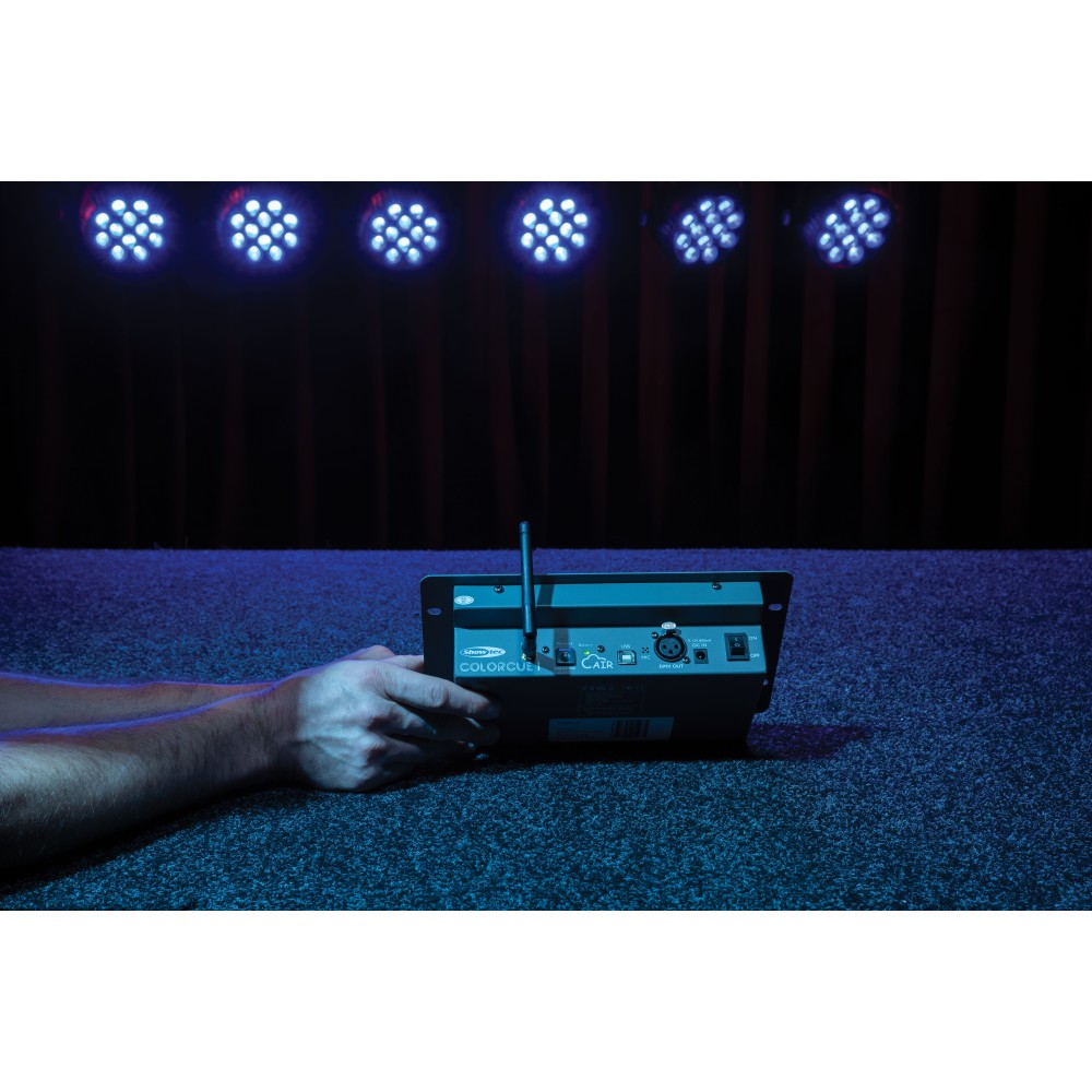 Showtec ColorCue 1 Air Single Fader Smart Battery-Powered 6-Color LED Controller with Wireless DMX