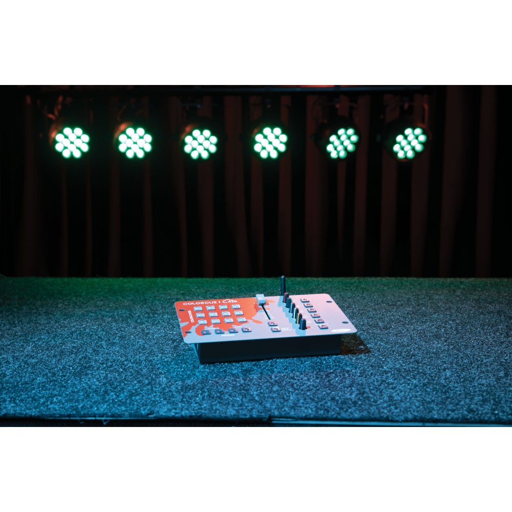 Showtec ColorCue 1 Air Single Fader Smart Battery-Powered 6-Color LED Controller with Wireless DMX