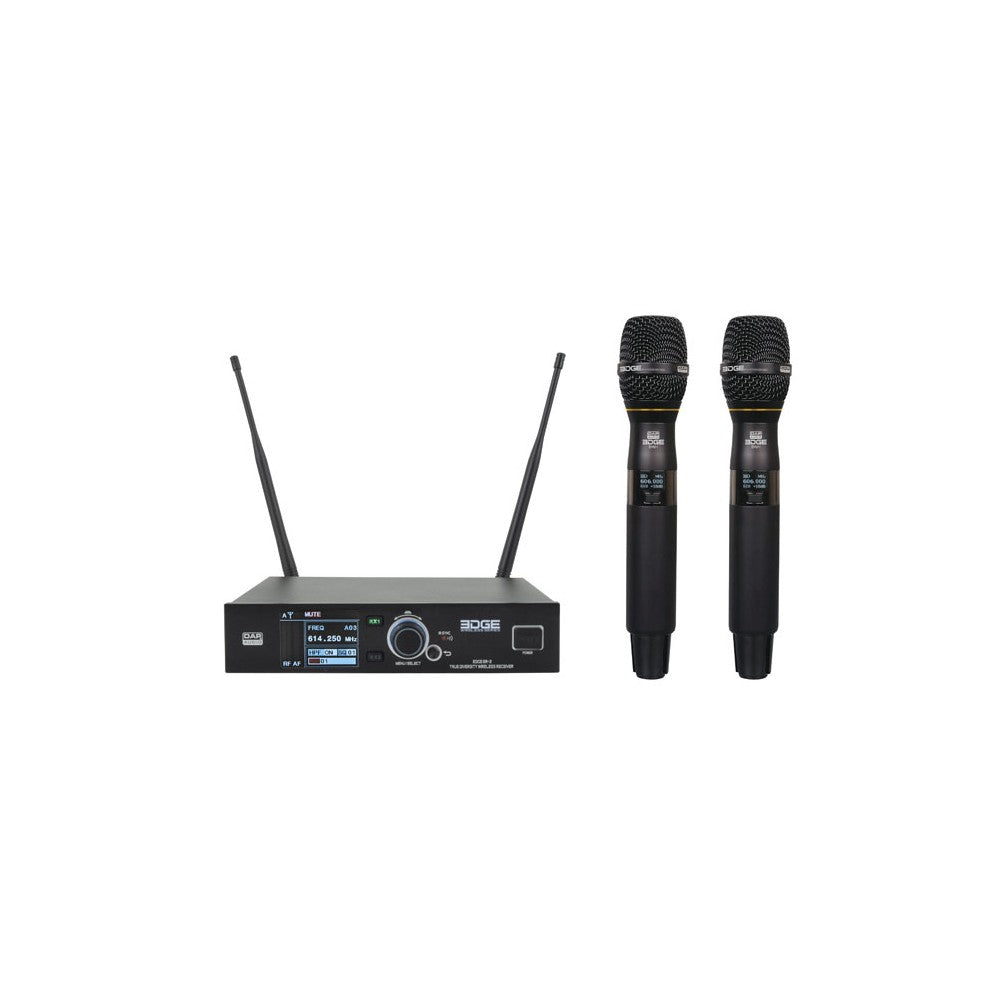 DAP EDGE EHS-2 Set doppio microfono portatile wireless - 610–670 MHz