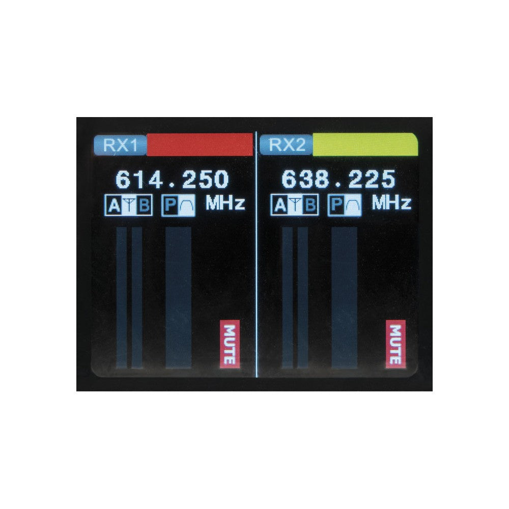 DAP EDGE EHS-2 Juego doble de micrófonos inalámbricos de mano - 610–670 MHz