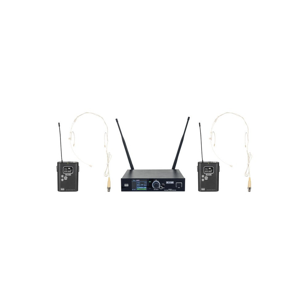 DAP EDGE EBS-2 Set doppio beltpack wireless - 610–670 MHz