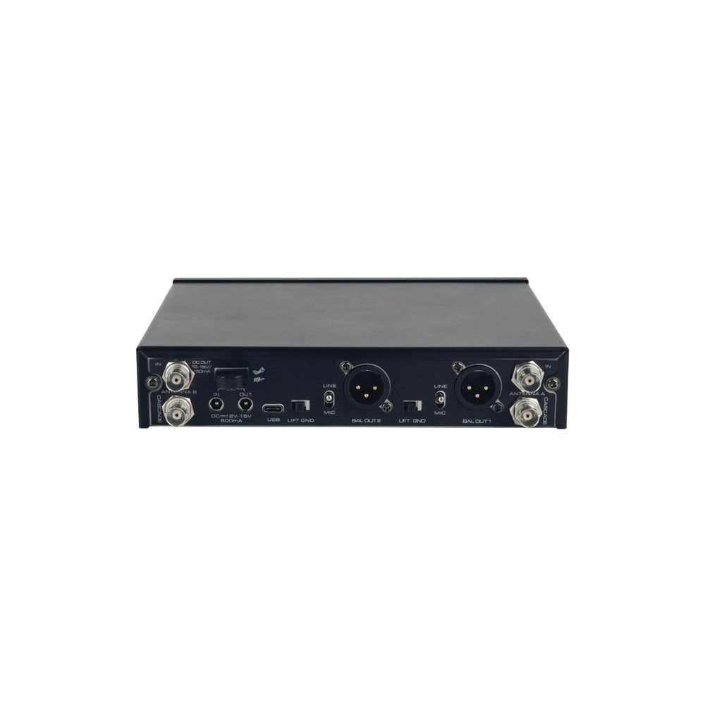 DAP EDGE EBS-2 Set doble de petacas inalámbricas - 610–670 MHz