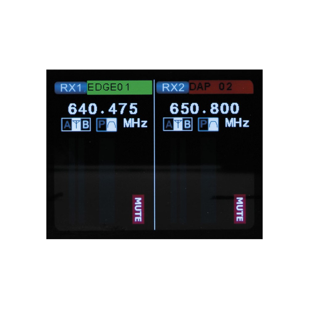 DAP EDGE EBS-2 Dual wireless beltpack set - 610–670 MHz