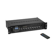 OMNITRONIC MA-120P PA - Amplificatore con mixer e lettore da 120W RMS