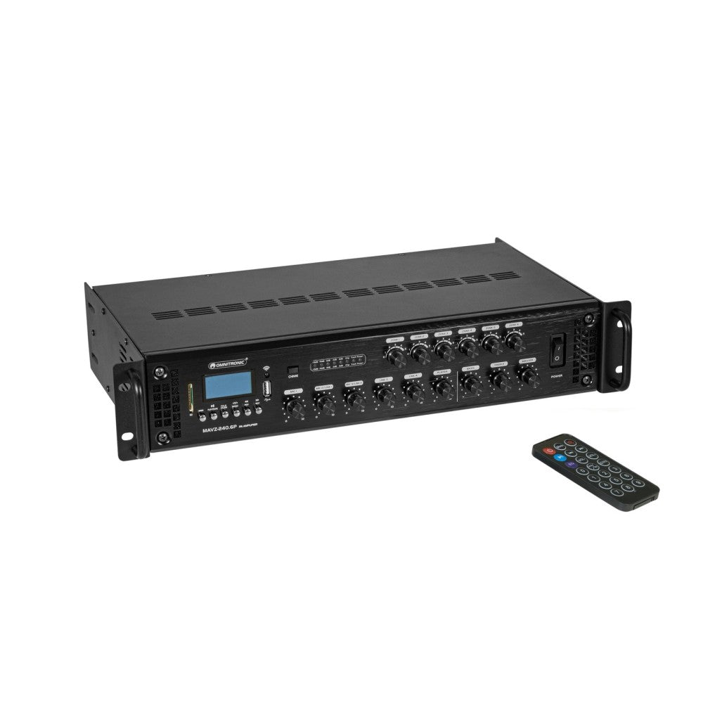 OMNITRONIC MAVZ-240.6P PA Mixing Amplificatore