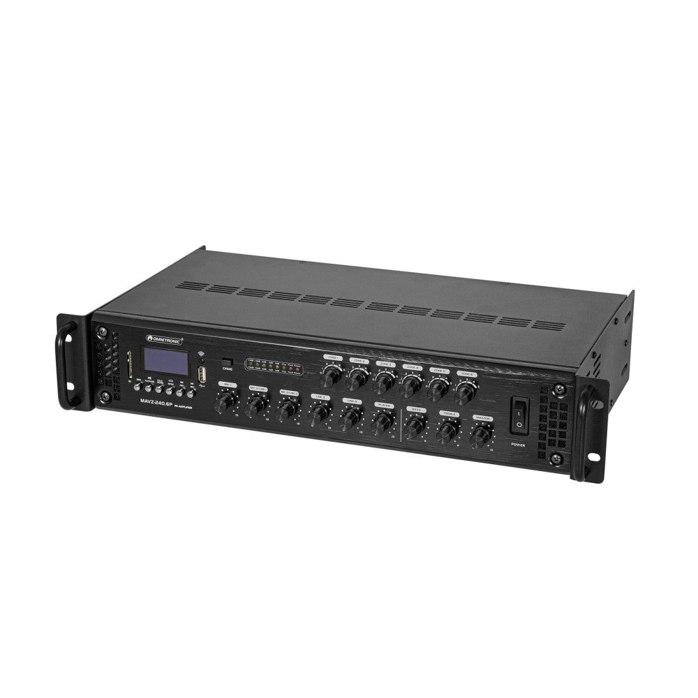 OMNITRONIC MAVZ-240.6P PA Mixing Amplificatore