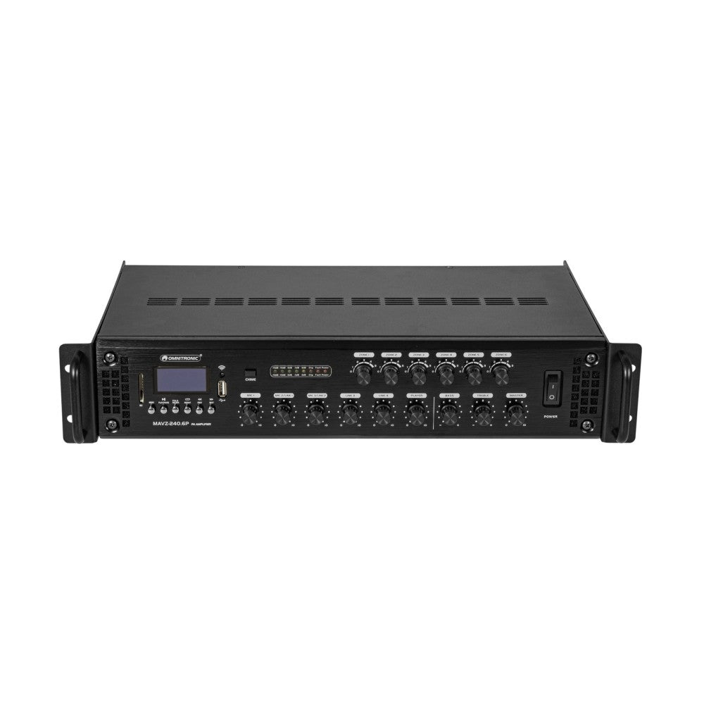 OMNITRONIC MAVZ-240.6P PA Mixing Amplificatore
