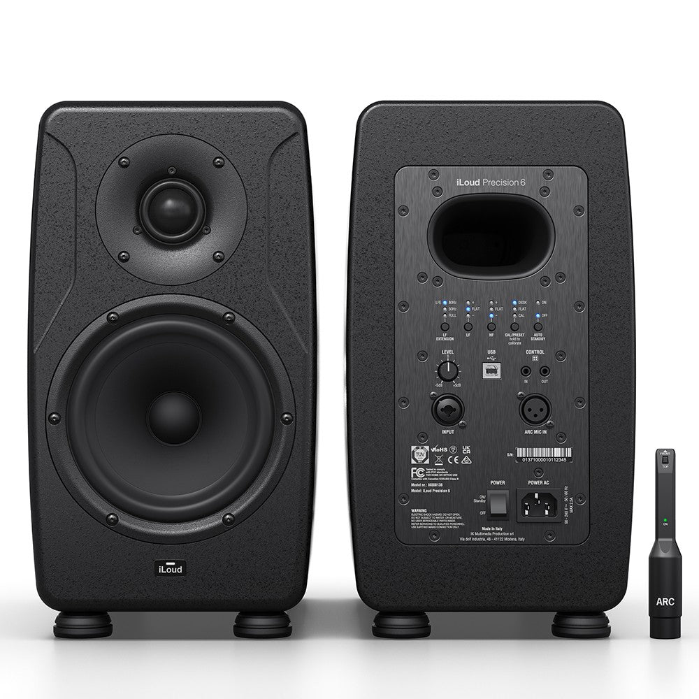 IK Multimedia iLoud PRECISION 6 Monitor da studio 150W Rms