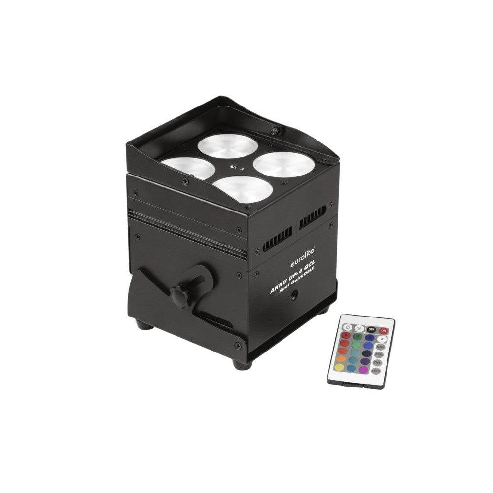 EUROLITE AKKU UP-4 QCL Spot QuickDMX 4 x 8 W Led 4in1 RGBW