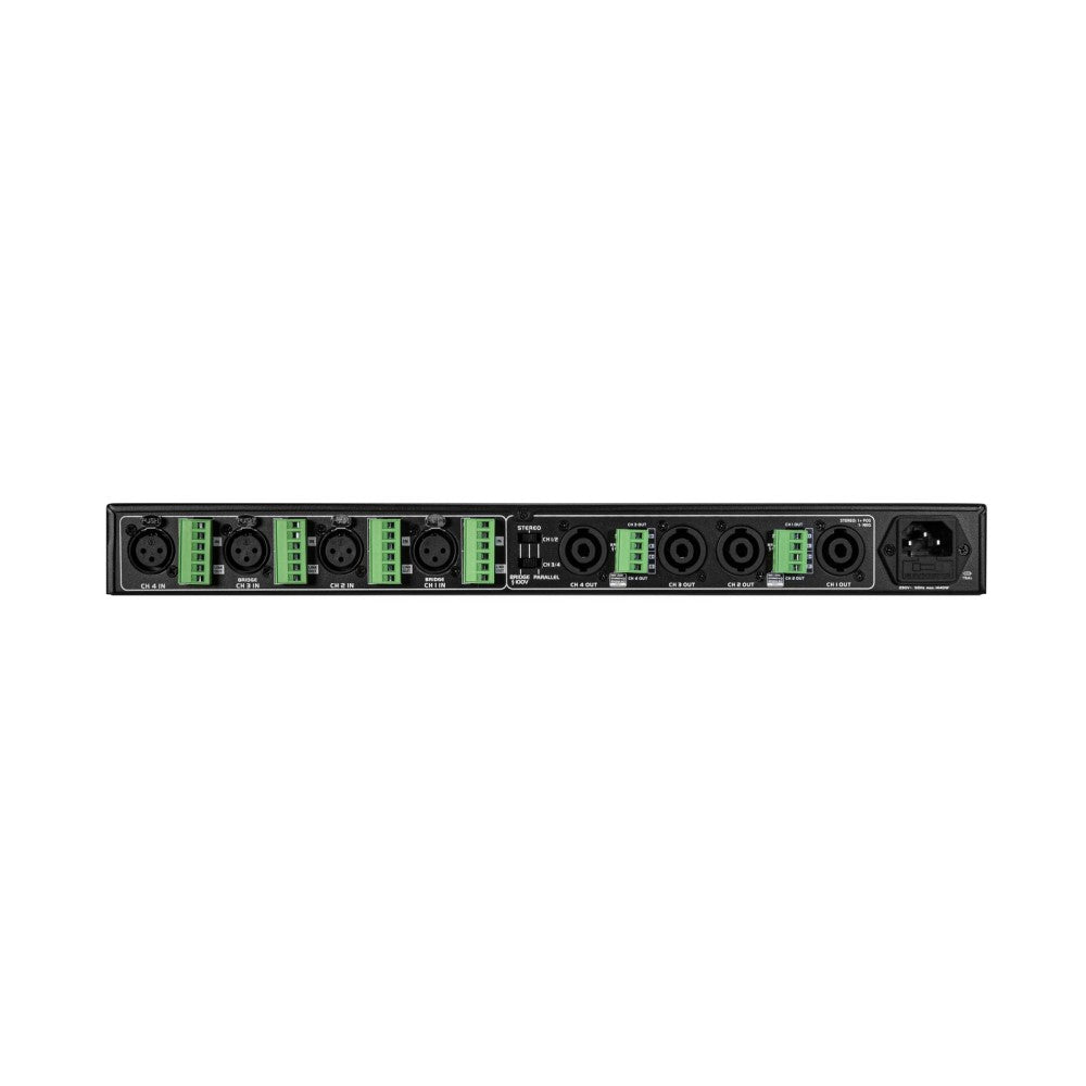 OMNITRONIC XDA-1204 - Amplificatore in classe D a 4 canali