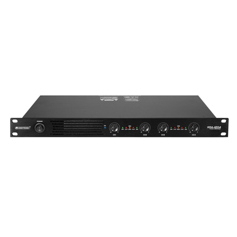 OMNITRONIC XDA-1204 - Amplificatore in classe D a 4 canali