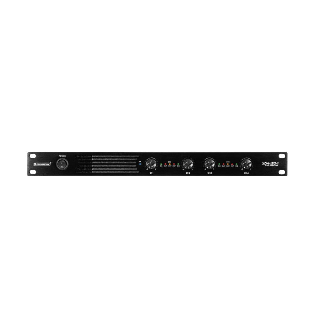 OMNITRONIC XDA-1204 - Amplificatore in classe D a 4 canali
