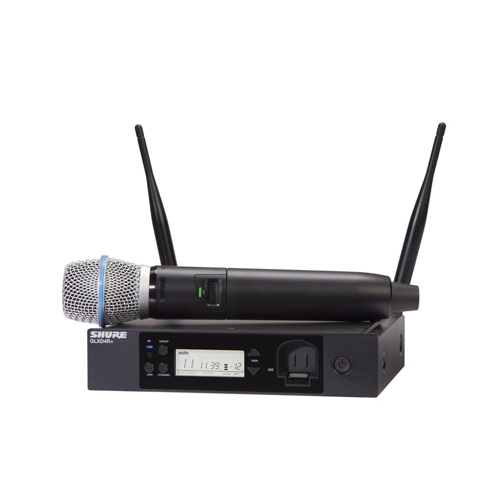 Shure GLXD24R+ con Beta 87A Sistema Wireless
