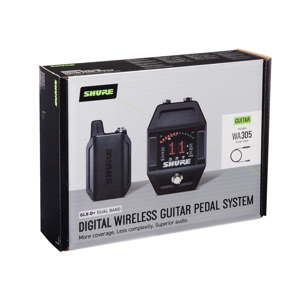 Shure GLXD16+ Sistema Wireless per Chitarra e Basso