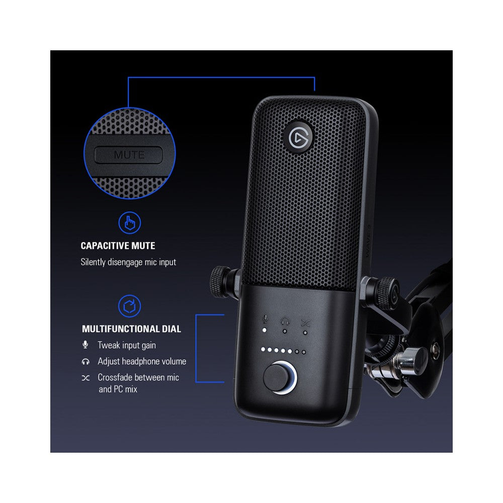 Elgato Premium Microphone and Digital Mixing Solution