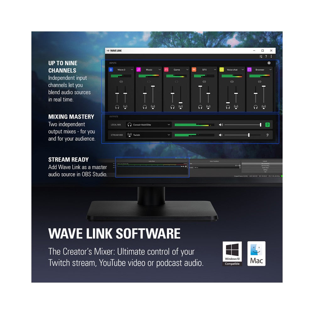 Elgato Premium Microphone and Digital Mixing Solution