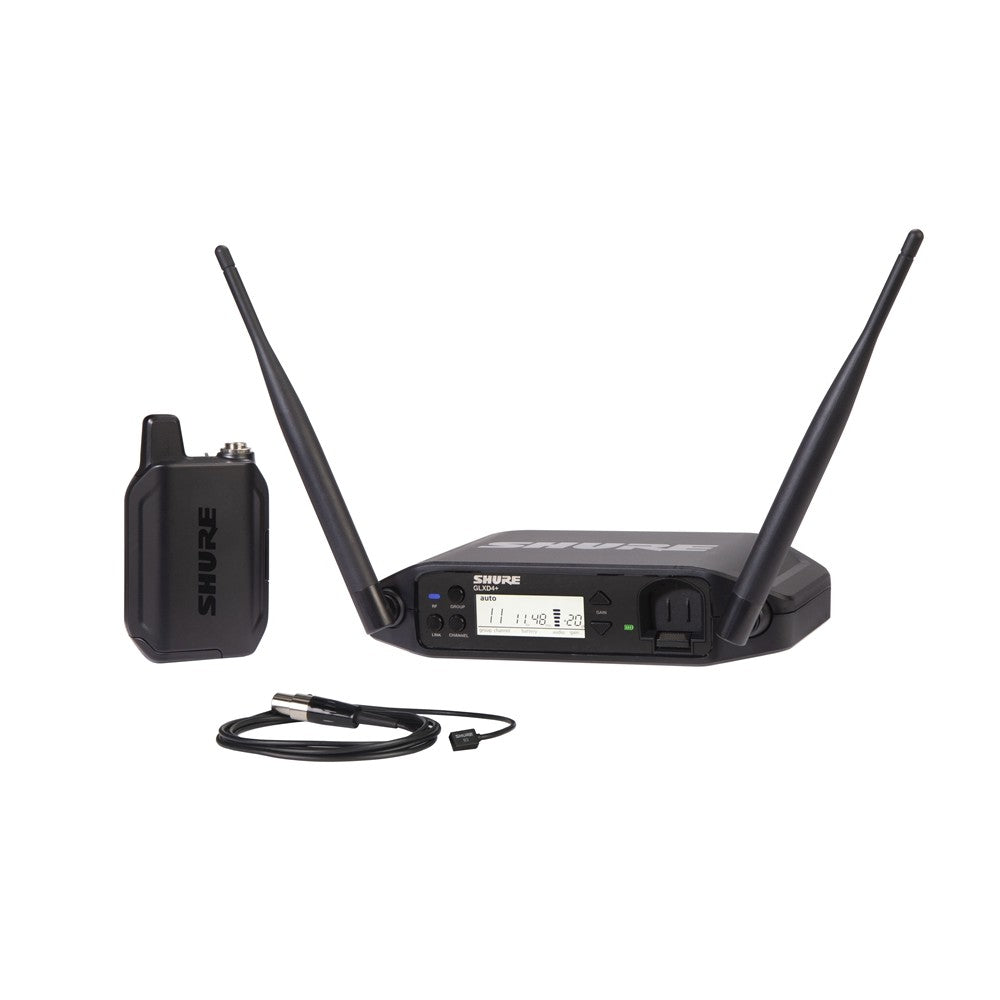 Shure GLXD14+ con WL93 Sistema Wireless Lavalier