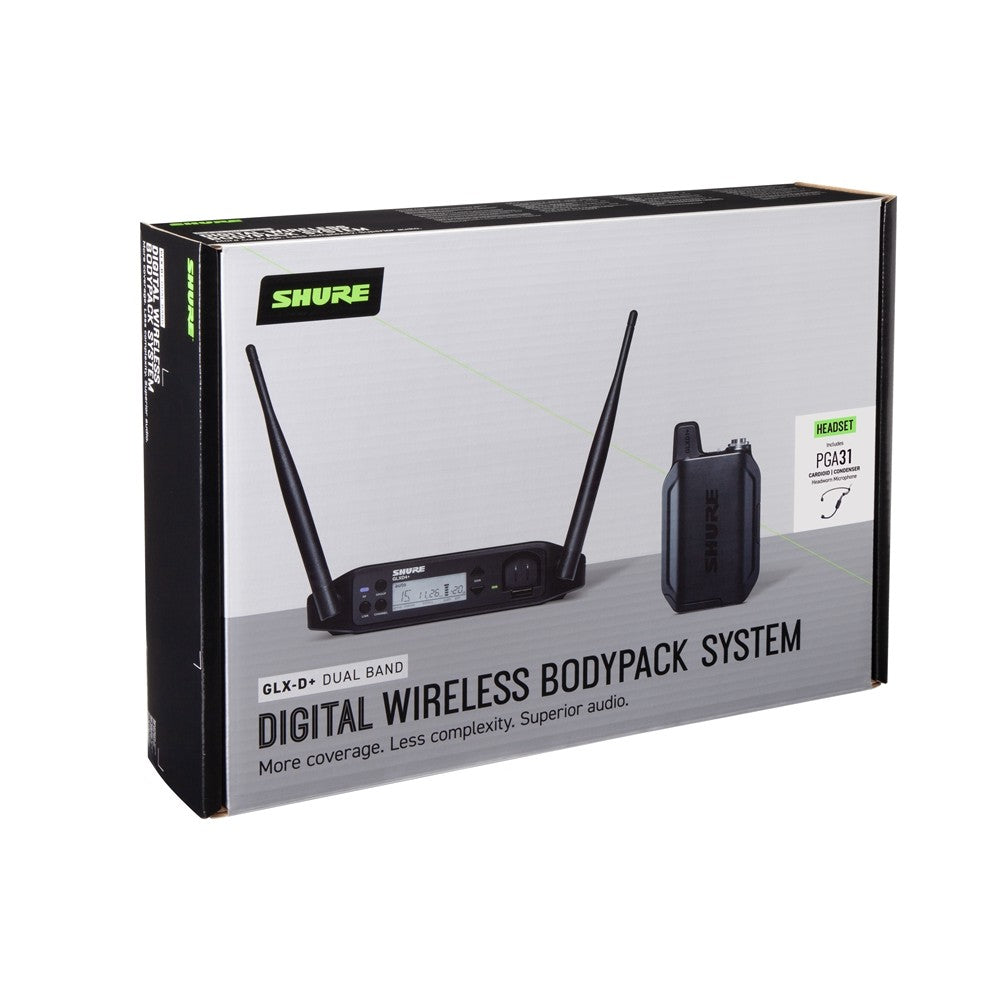 Shure GLXD14+ con PGA31 Sistema Wireless Archetto