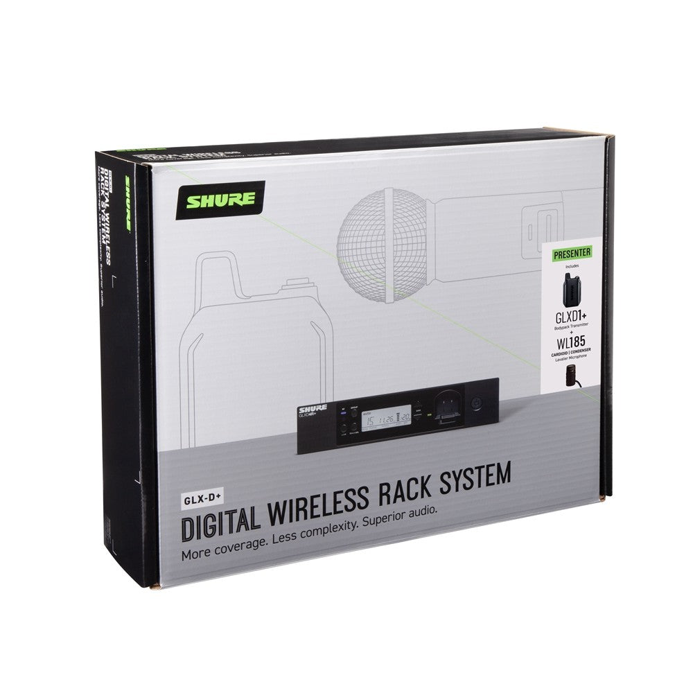 Shure GLXD14R+ with WL185 Lavalier Wireless System