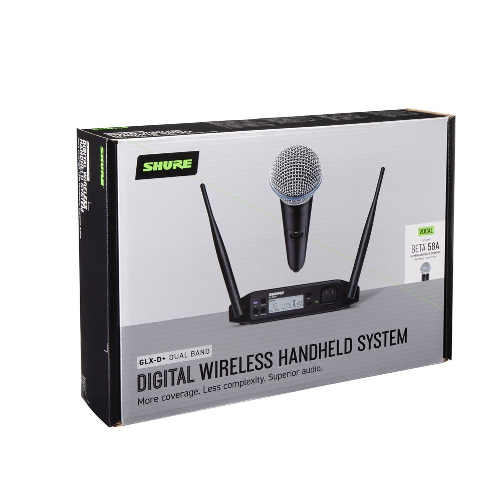 Shure GLXD24+ con Beta 58 Sistema Inalámbrico