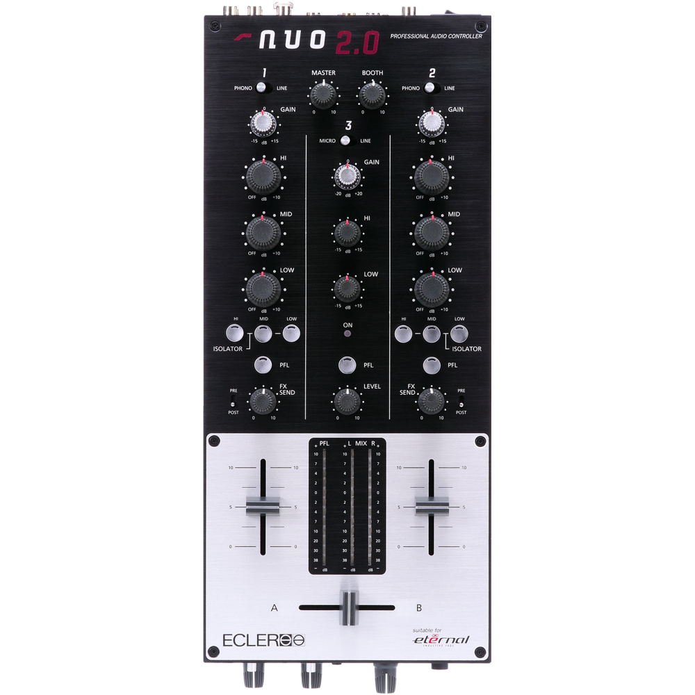 Ecler NUO 2.0 Mixer Dj 2 Canali