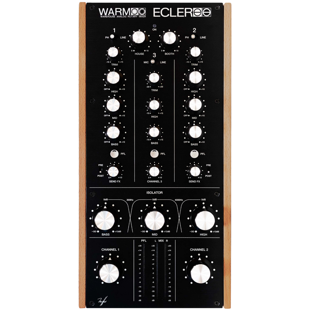 Ecler Warm2 Mixer Dj Rotary 2 Canali