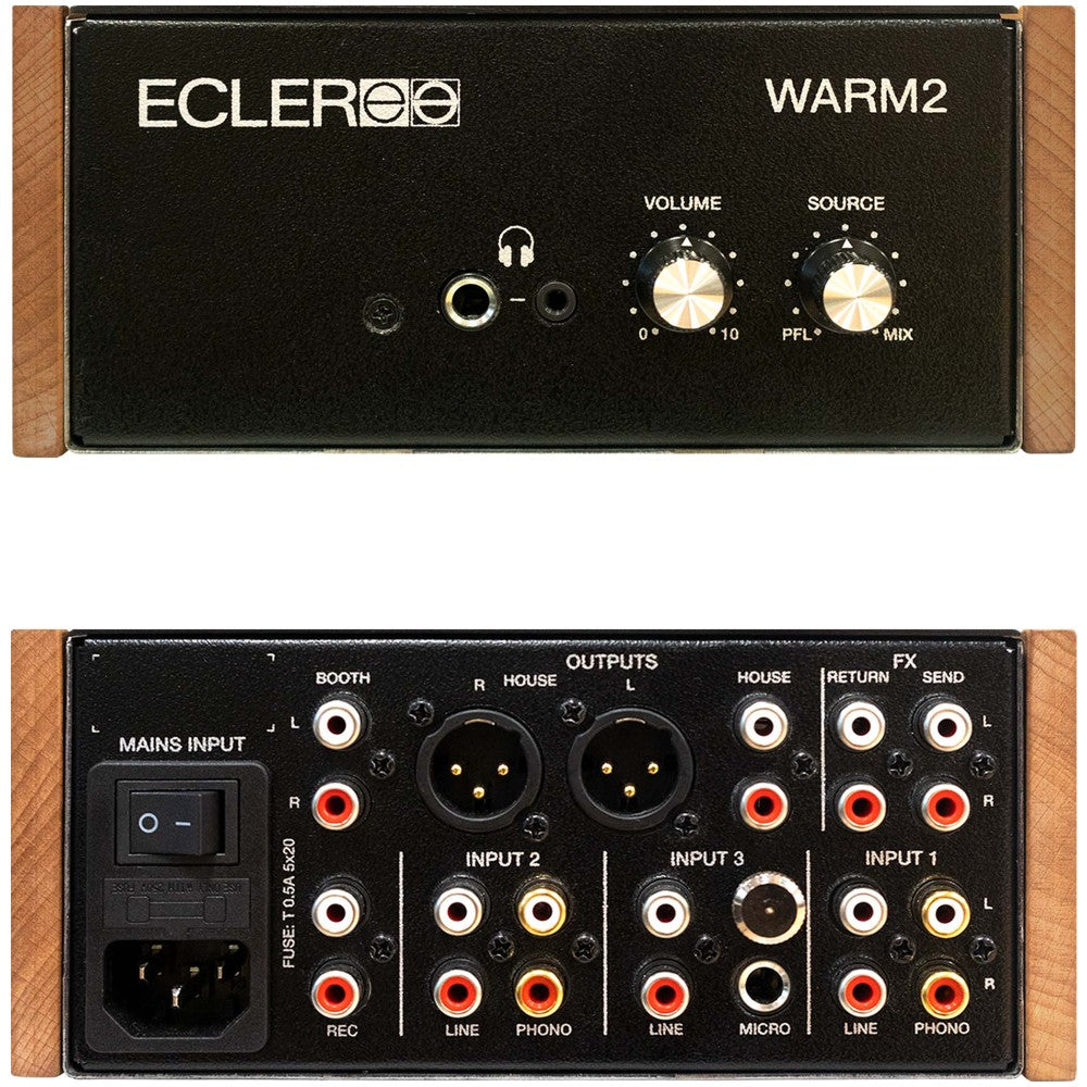 Ecler Warm2 Mixer Dj Rotary 2 Canali