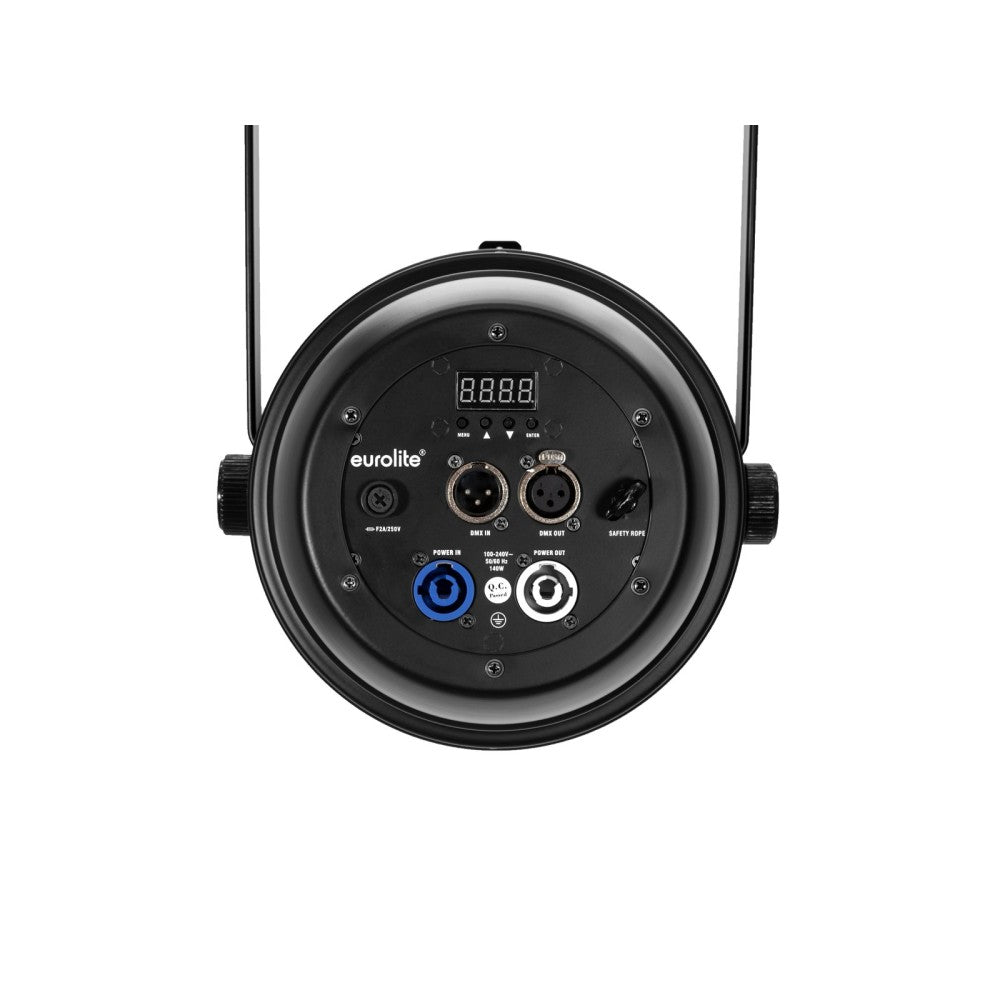 EUROLITE LED PAR-64 COB RGBW 120W Zoom bk MK2