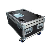 Evolite Set of 6 LED spotlights Evolite IP-BOX 6x15W delivered in a flight case with integrated charger
