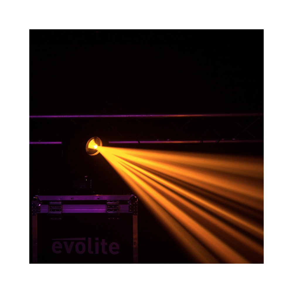 Cabezas móviles Evolite 2 x 230 W Osram de lámpara de arco corto en flight case