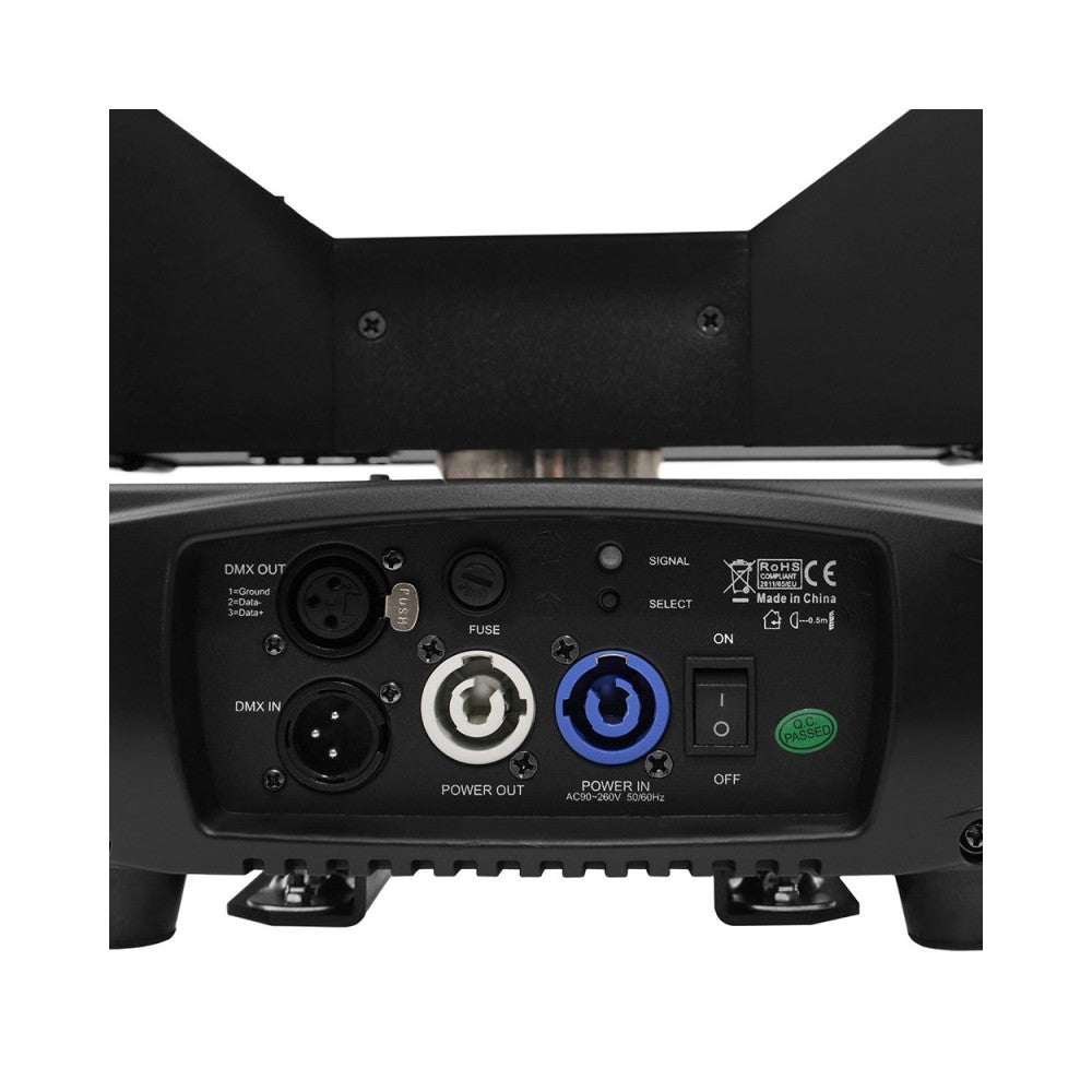 Cabezas móviles Evolite 2 x 230 W Osram de lámpara de arco corto en flight case