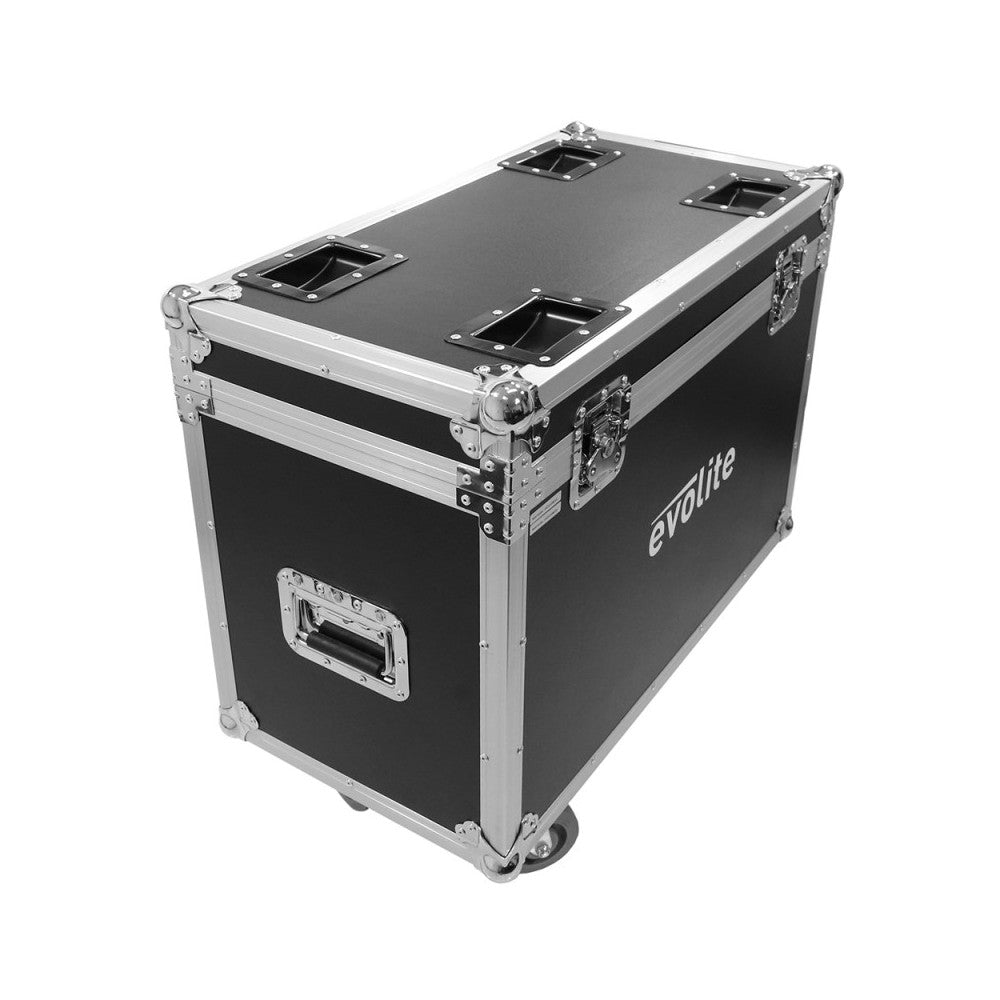Cabezas móviles Evolite 2 x 230 W Osram de lámpara de arco corto en flight case