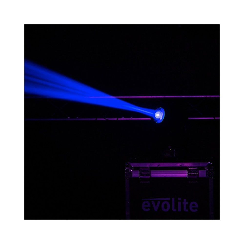Cabezas móviles Evolite 2 x 230 W Osram de lámpara de arco corto en flight case