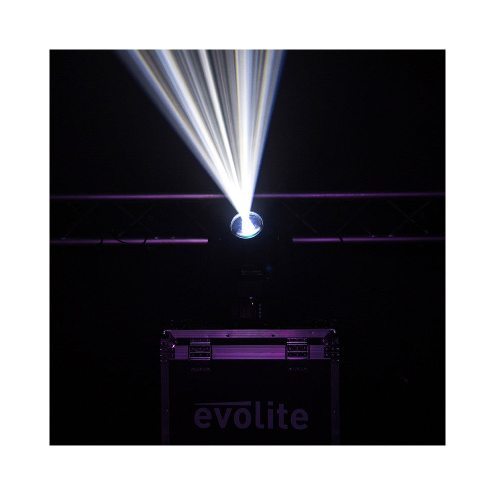 Cabezas móviles Evolite 2 x 230 W Osram de lámpara de arco corto en flight case