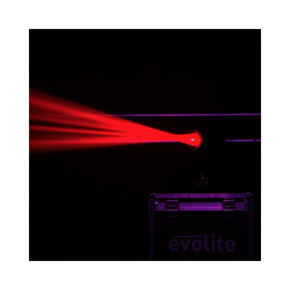 Cabezas móviles Evolite 2 x 230 W Osram de lámpara de arco corto en flight case