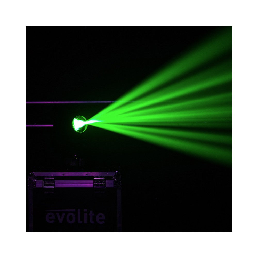 Cabezas móviles Evolite 2 x 230 W Osram de lámpara de arco corto en flight case