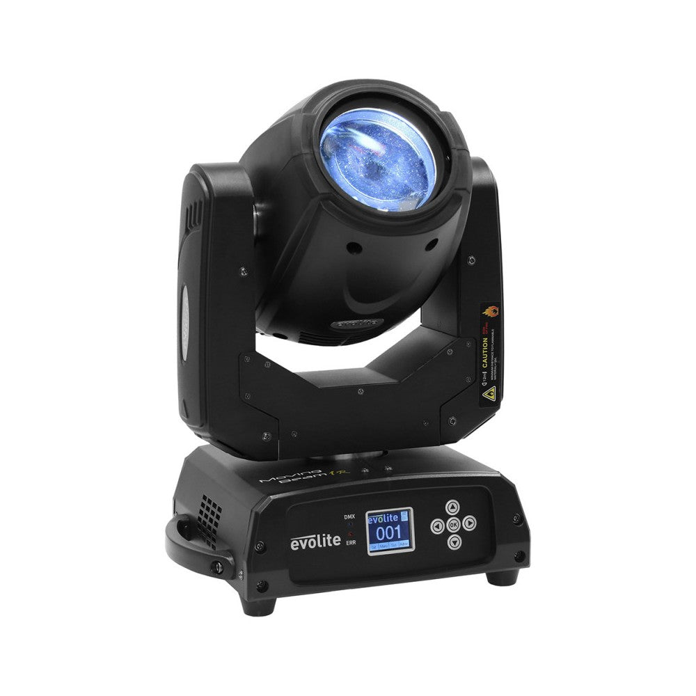 Evolite 2 x 120 W short arc lamp moving heads delivered in flight case