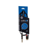 Quik Lok ITST/JS2RCA-2 JS 6.3/2xRCA 2mt