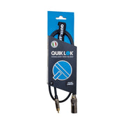 Quik Lok ITST/MRCA-1 XLR M/RCA 1mt