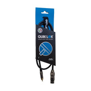 Quik Lok ITST/FRCA-1 XLR F/RCA 1mt