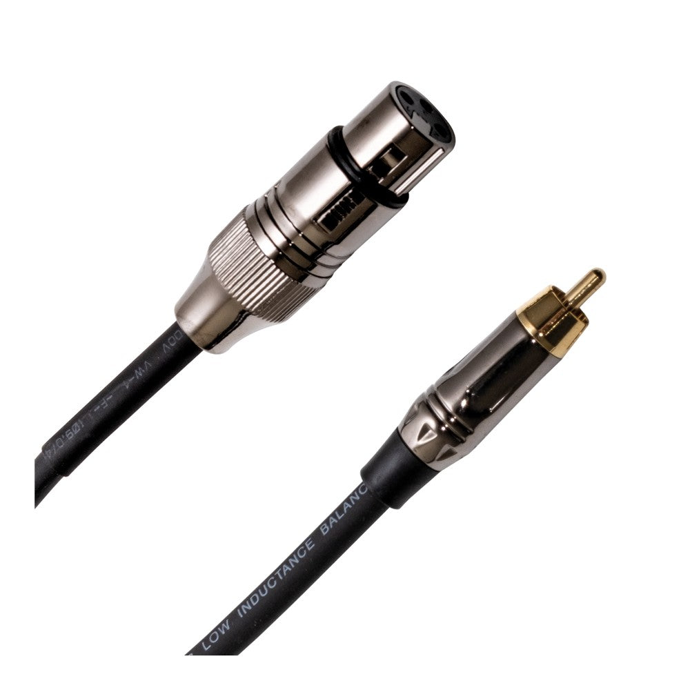 Quik Lok ITST/FRCA-1 XLR H/RCA 1m