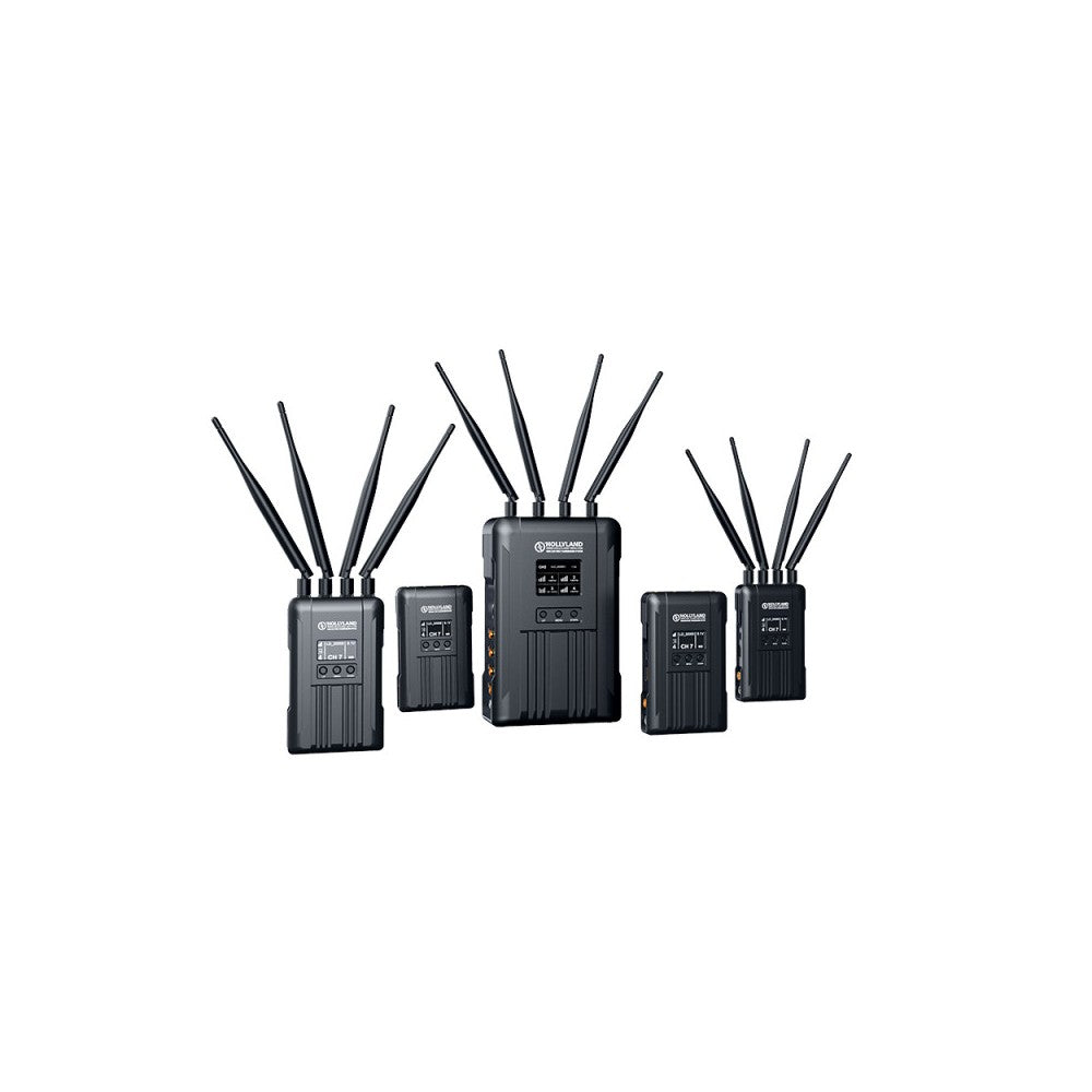 Hollyland 4 Transmitter with 1 Receiver 1800ft/550 m Video/Audio Transmission System