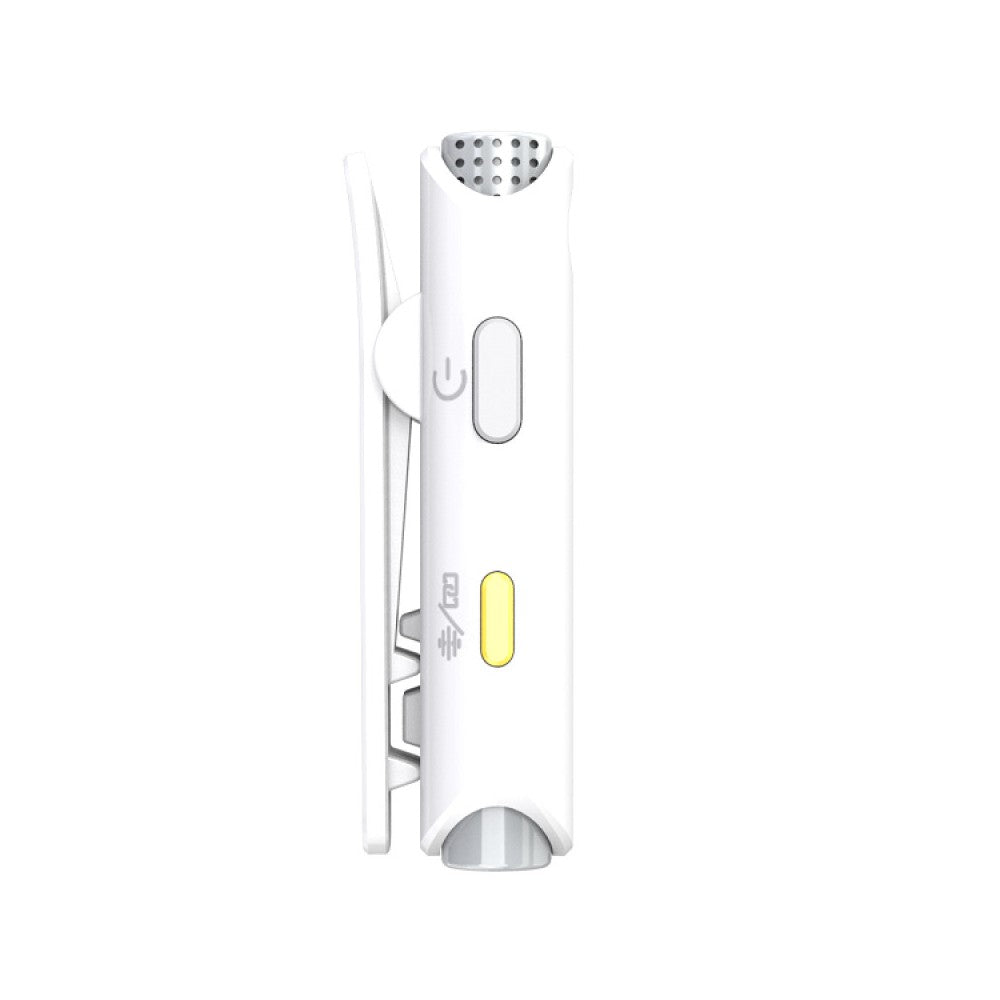 Hollyland Lark C1 DUO Wireless Lavalier Microphone for iPhone (White)