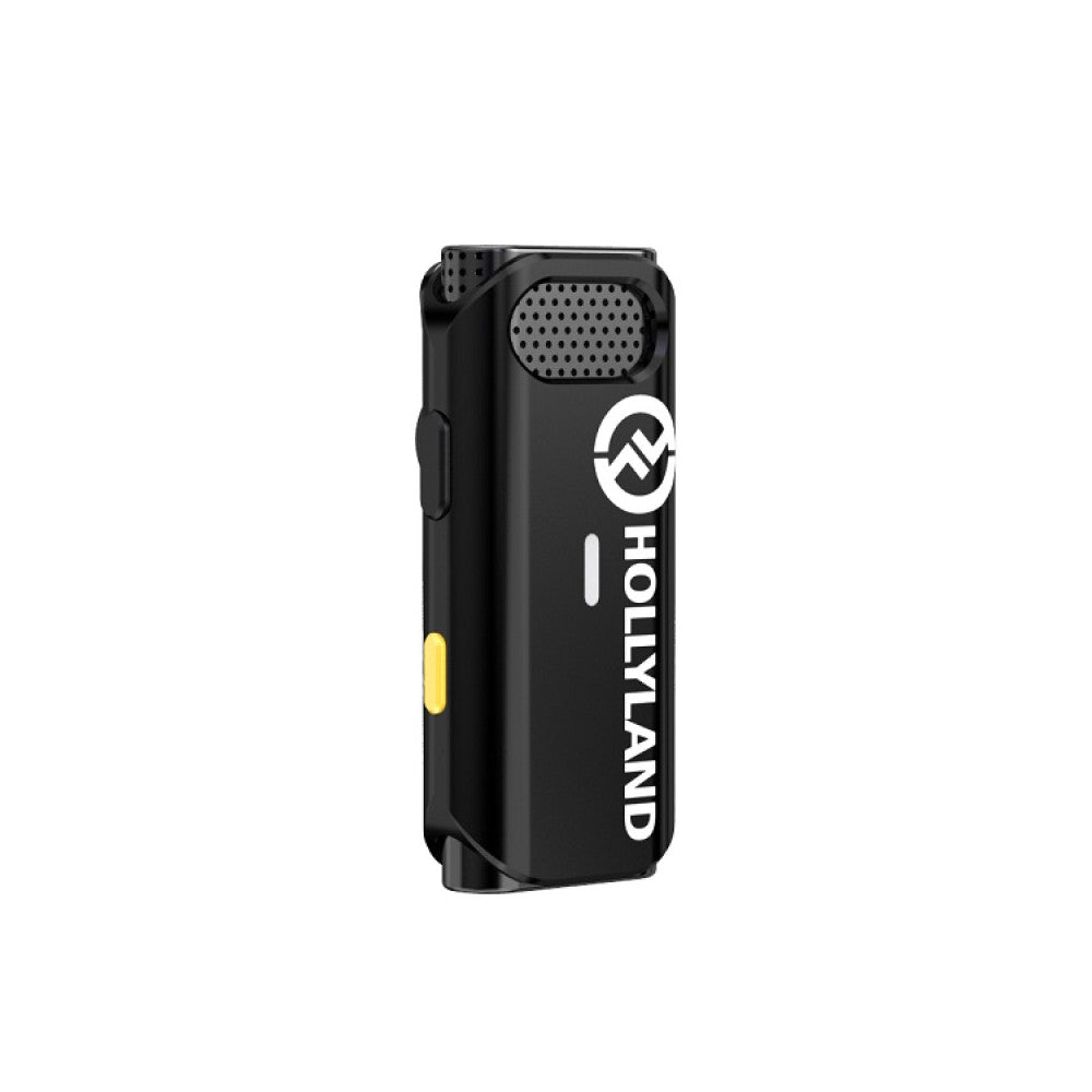 Hollyland Lark C1 DUO wireless lavalier microphone for Mobile (Cool Black)