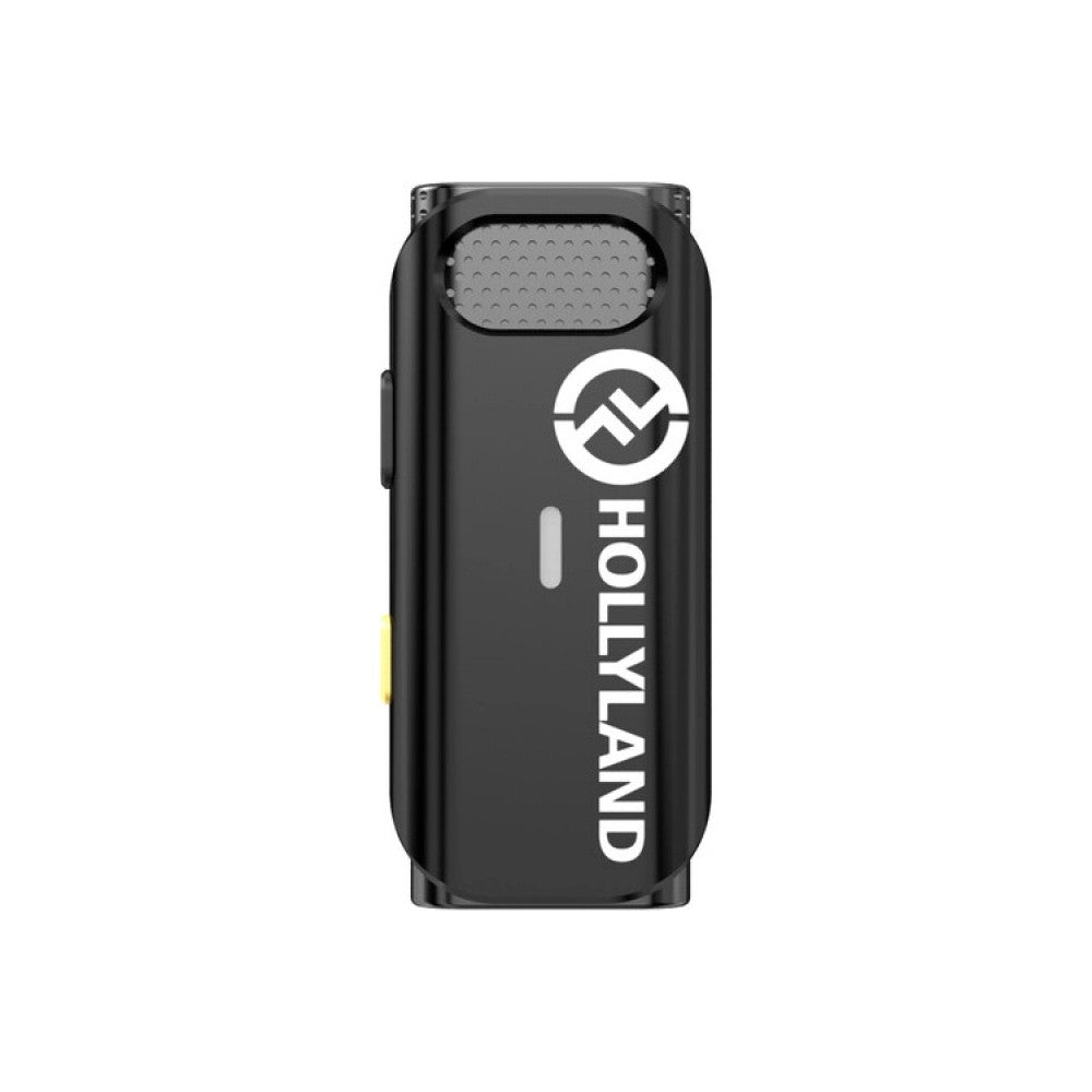 Hollyland Lark C1 DUO wireless lavalier microphone for iPhone (Cool Black)
