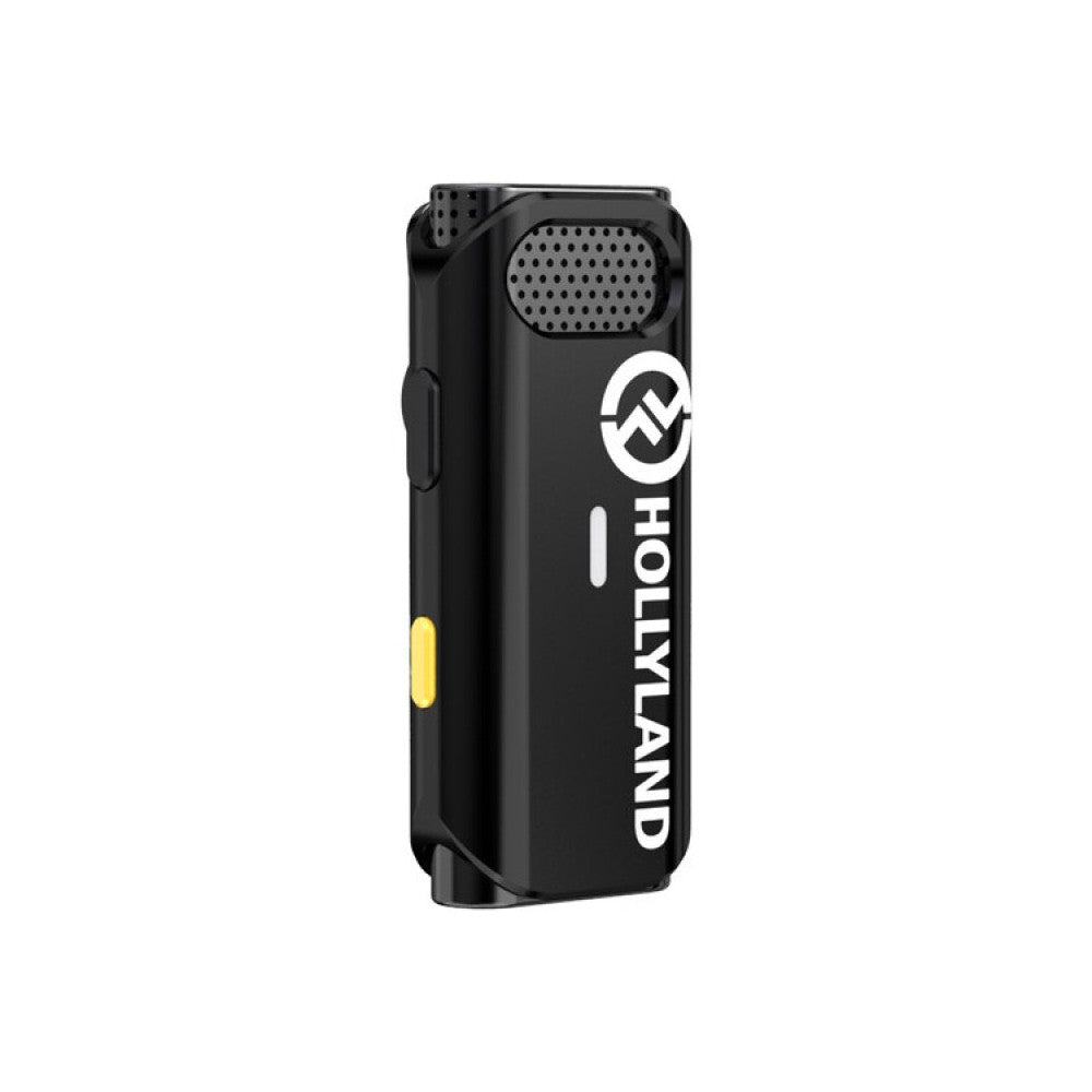 Hollyland Lark C1 DUO wireless lavalier microphone for iPhone (Cool Black)