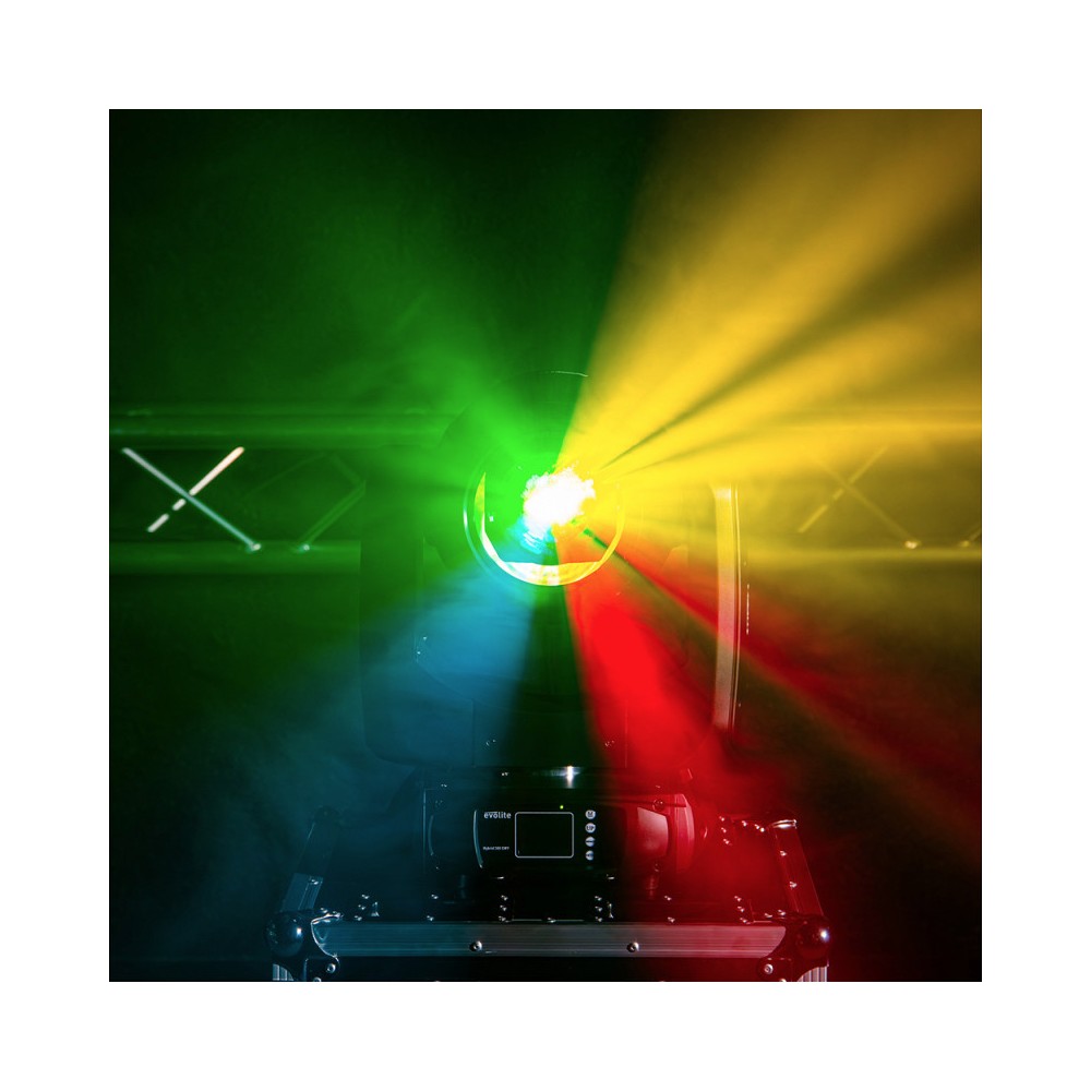 Evolite 360W LED head motor equipped, CMY. zoom 3°/48°