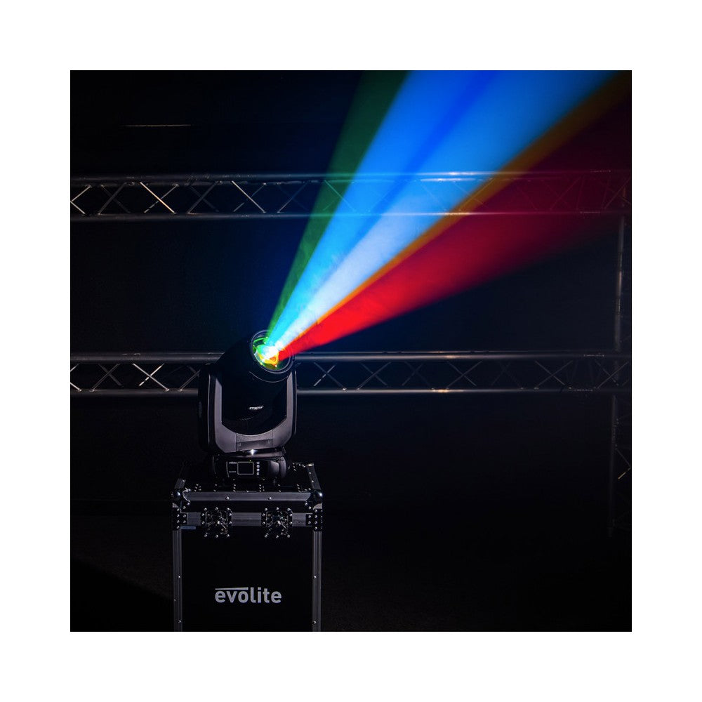 Evolite 360W LED head motor equipped, CMY. zoom 3°/48°