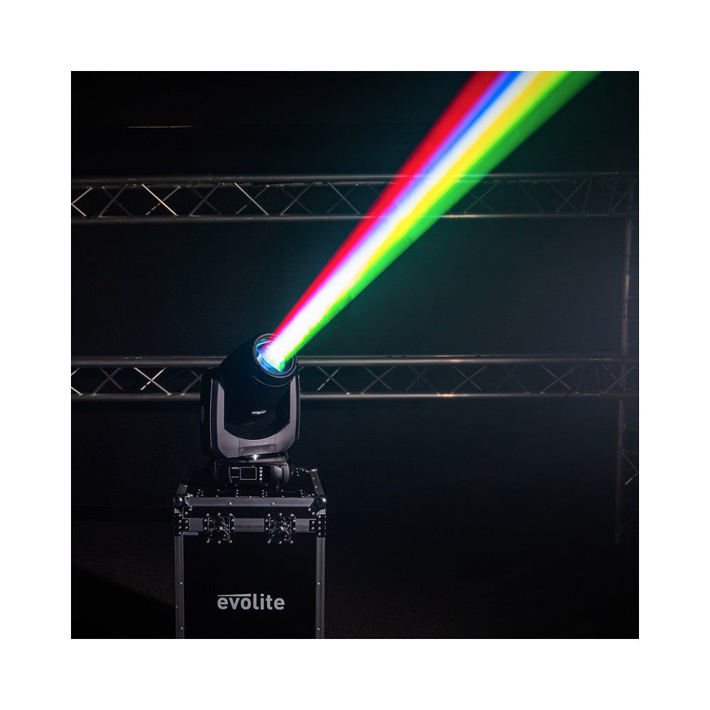 Evolite 360W LED head motor equipped, CMY. zoom 3°/48°