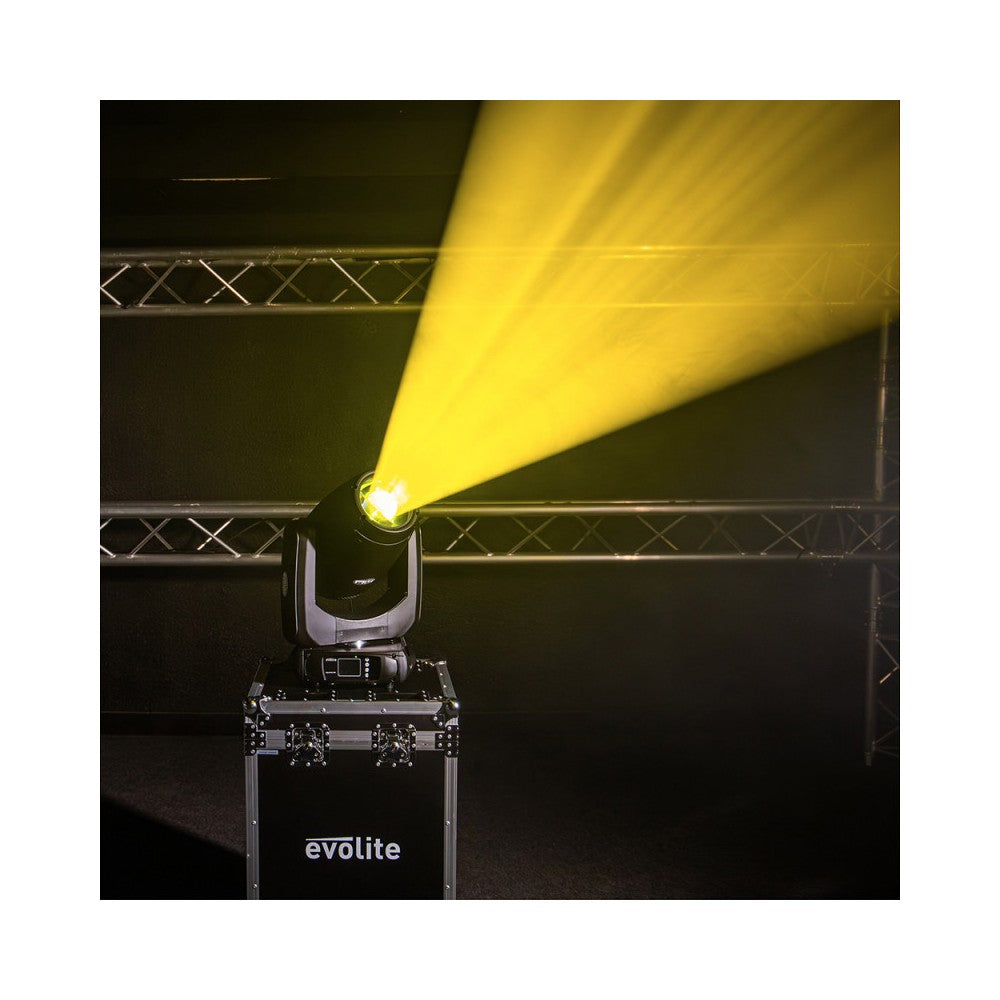 Evolite 360W LED head motor equipped, CMY. zoom 3°/48°